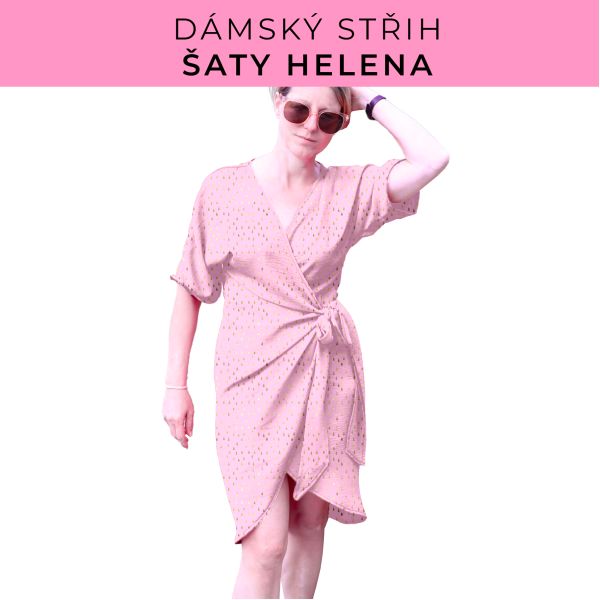 Dámský střih na šaty  Helena