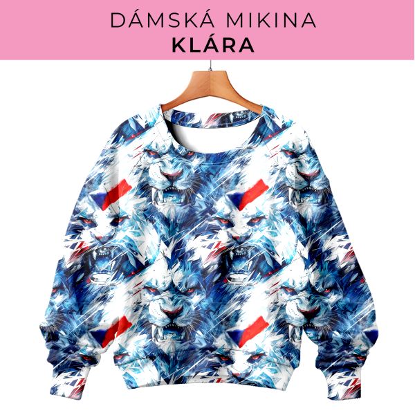 DÁMSKÝ střih - mikina Klára