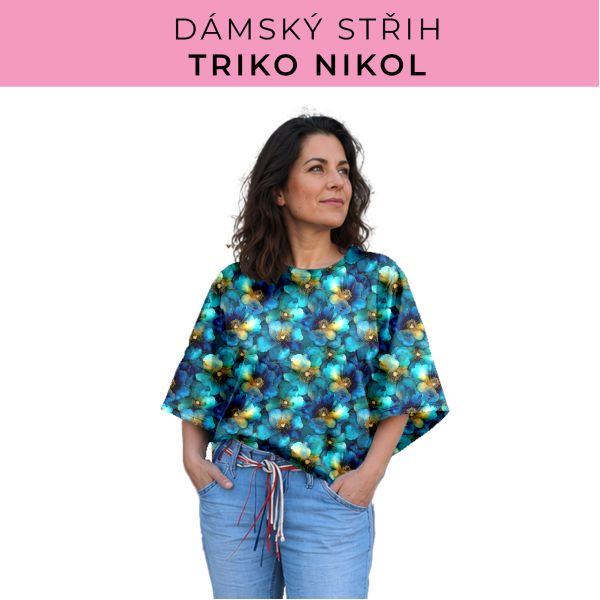 Dámský střih -  triko Nikol