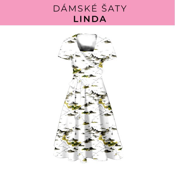 DÁMSKÝ střih - šaty Linda