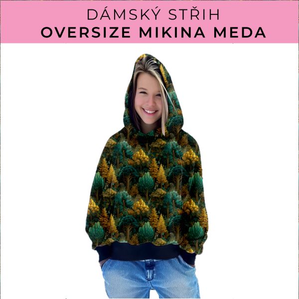 Dámský střih - mikina Meda