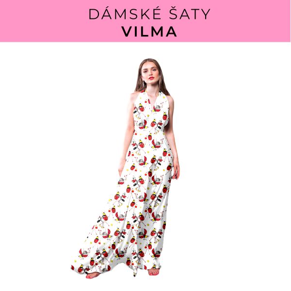 DÁMSKÝ střih - šaty Vilma