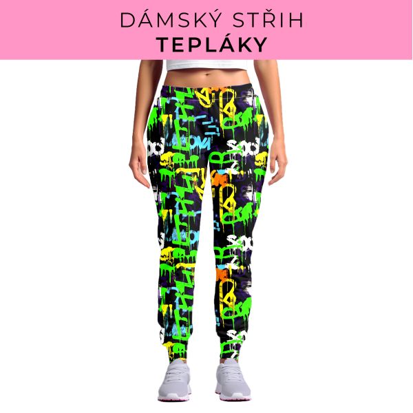 DÁMSKÝ střih - tepláky