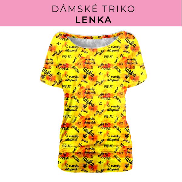 DÁMSKÝ střih - Triko Lenka
