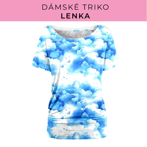 DÁMSKÝ střih - Triko Lenka