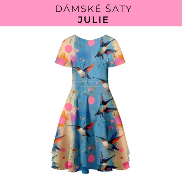 DÁMSKÝ střih - šaty julie