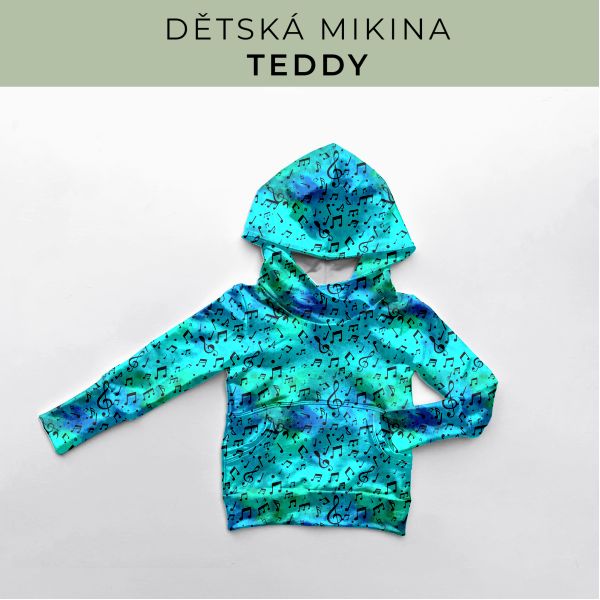DĚTSKÝ střih - Mikina Teddy