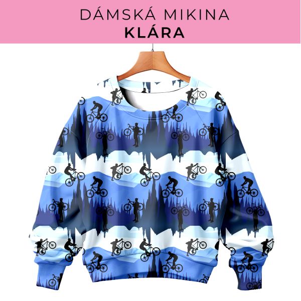 DÁMSKÝ střih - mikina Klára