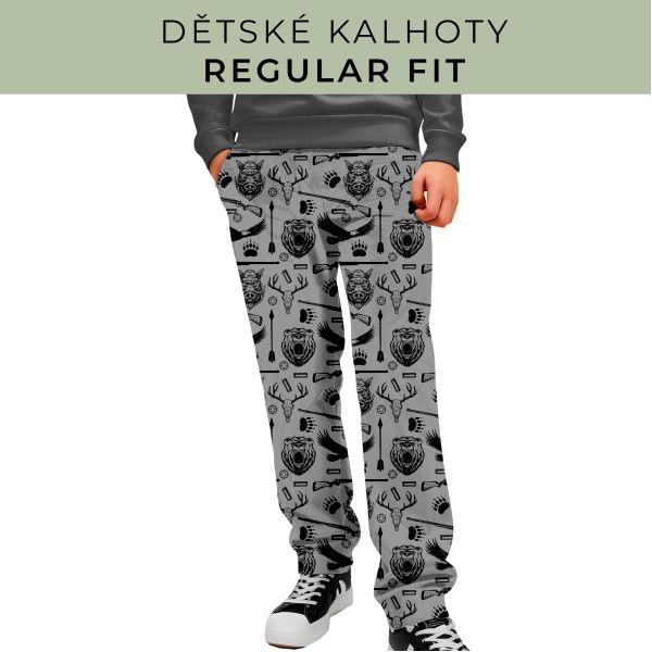 DĚTSKÝ STŘIH - Kalhoty Regular fit