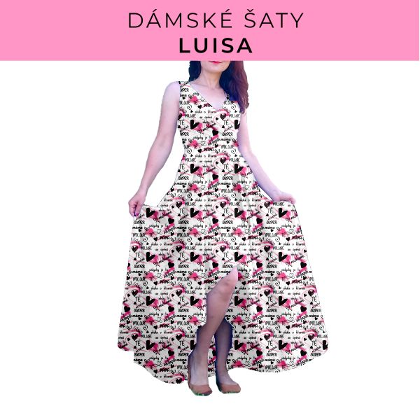 DÁMSKÝ střih - šaty Luisa
