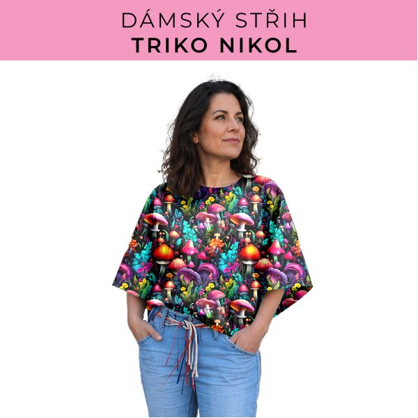 Dámský střih -  triko Nikol