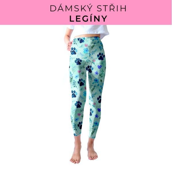 DÁMSKÝ střih - legíny SPORT - SLIM FIT