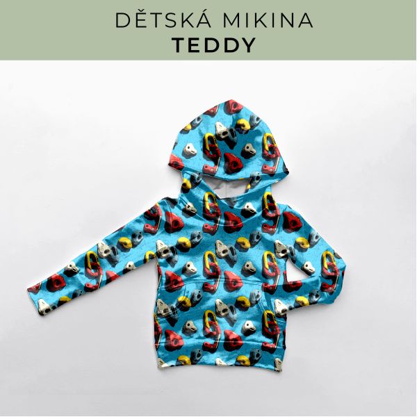 DĚTSKÝ střih - Mikina Teddy