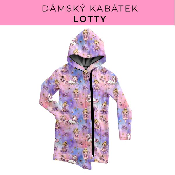 DÁMSKÝ střih - Kabátek Lotty