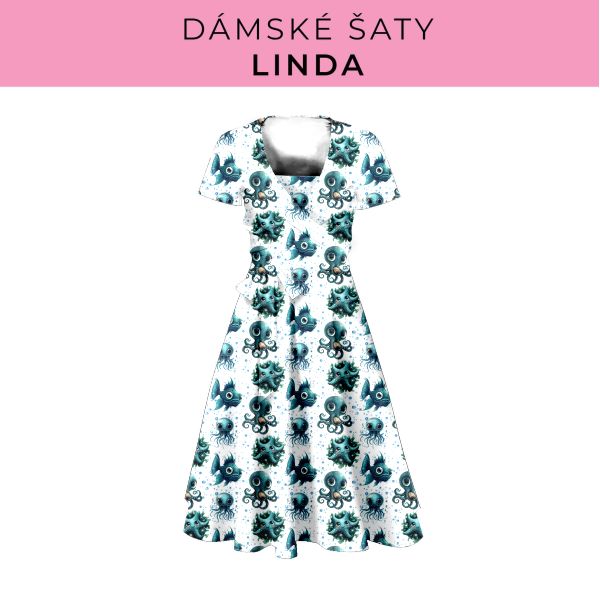 DÁMSKÝ střih - šaty Linda