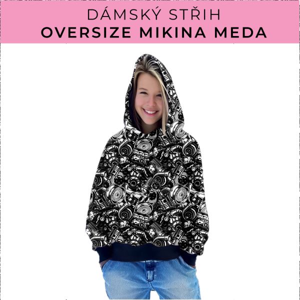 Dámský střih - mikina Meda