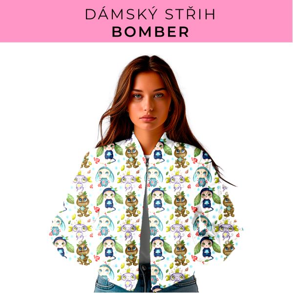 DÁMSKÝ střih - Bomber