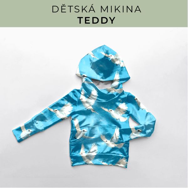 DĚTSKÝ střih - Mikina Teddy