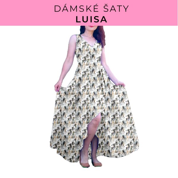 DÁMSKÝ střih - šaty Luisa
