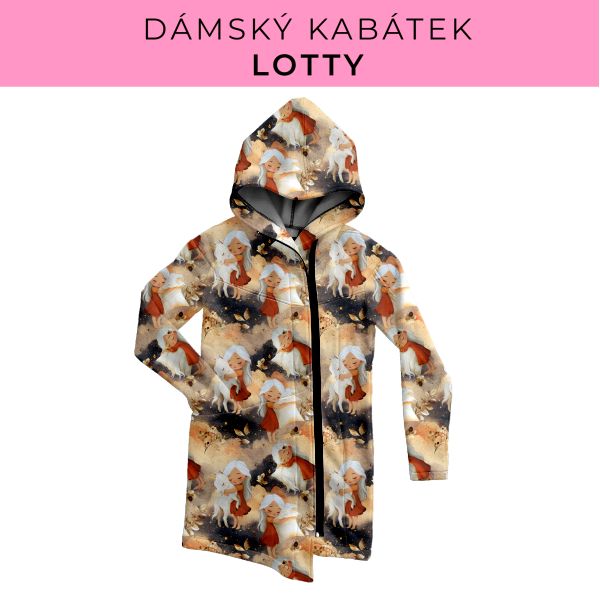 DÁMSKÝ střih - Kabátek Lotty