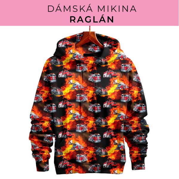 DÁMSKÝ střih - mikina raglán