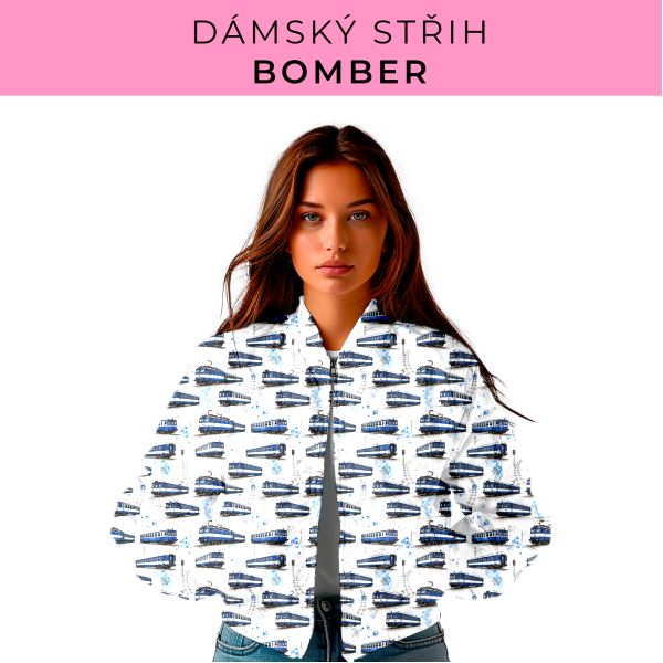 DÁMSKÝ střih - Bomber