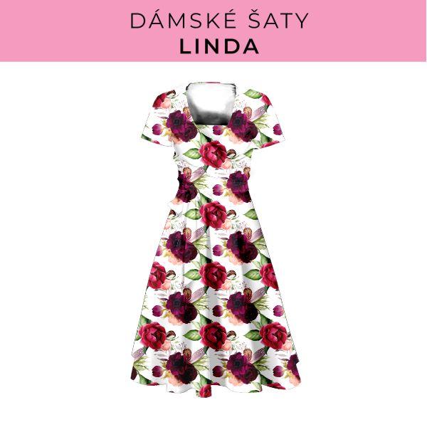 DÁMSKÝ střih - šaty Linda
