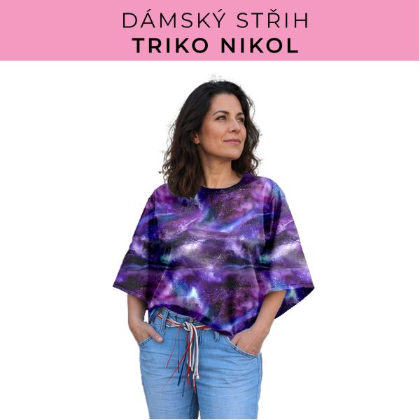 Dámský střih -  triko Nikol