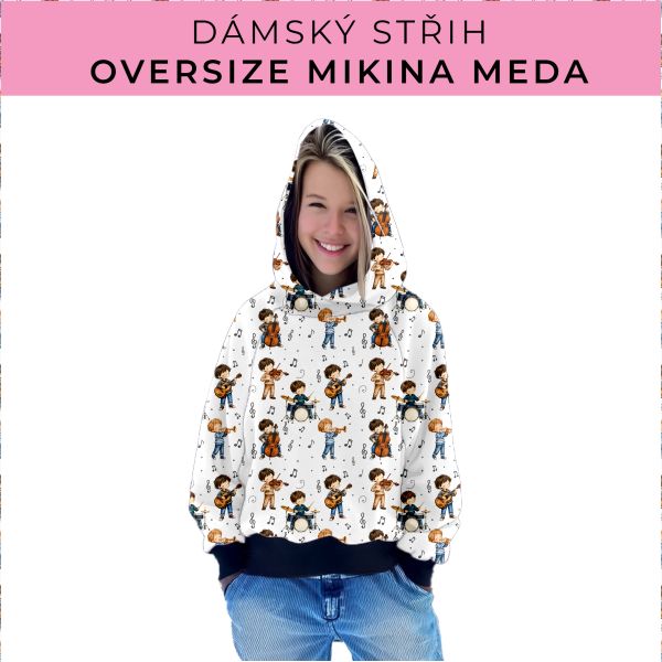 Dámský střih - mikina Meda