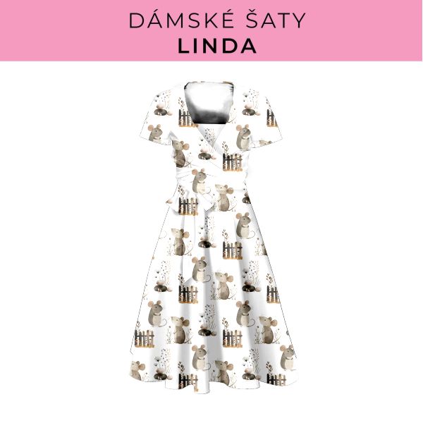 DÁMSKÝ střih - šaty Linda