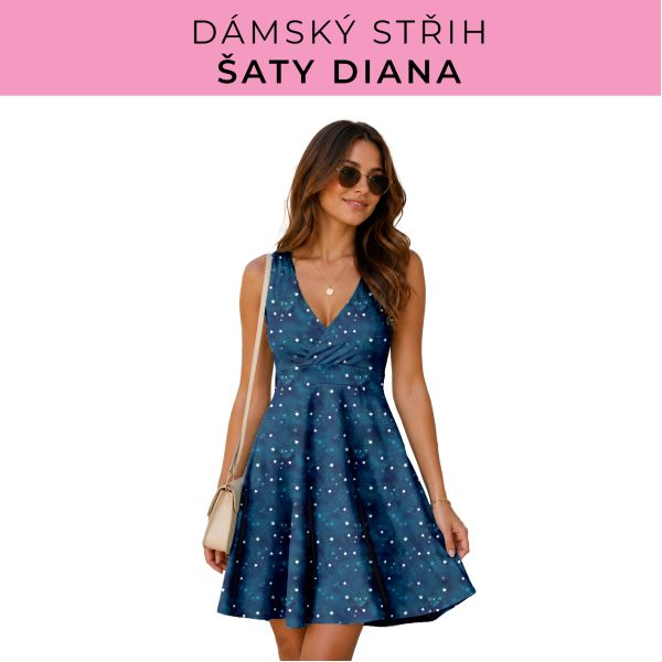 Dámský střih - šaty Diana