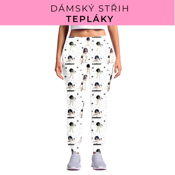 DÁMSKÝ střih - tepláky