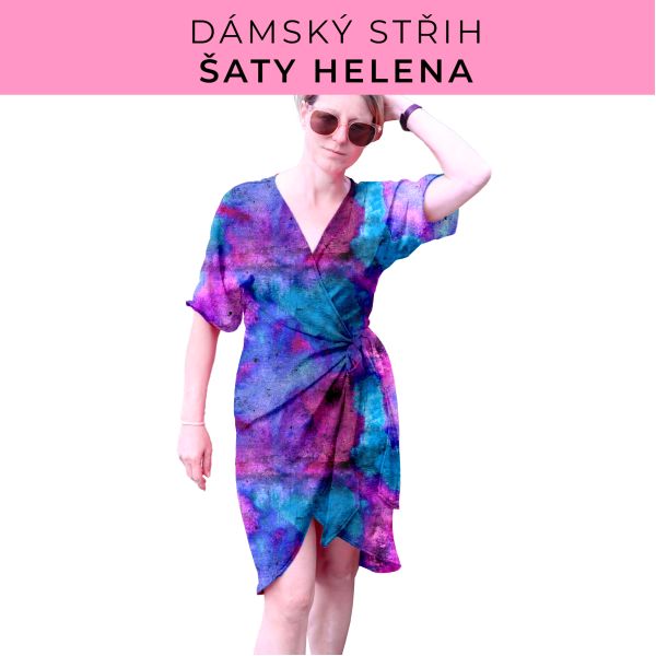 Dámský střih na šaty  Helena