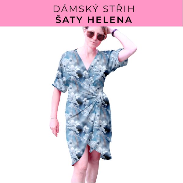 Dámský střih na šaty  Helena