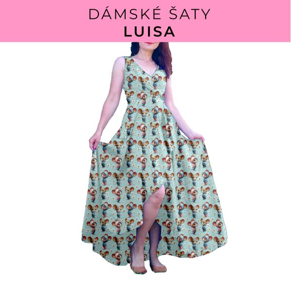 DÁMSKÝ střih - šaty Luisa