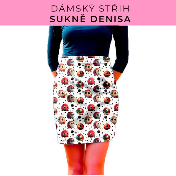 Dámský střih - Dámská sukně Denisa