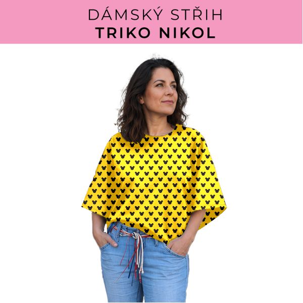 Dámský střih -  triko Nikol