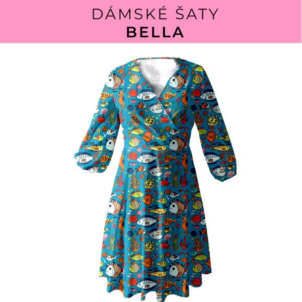 DÁMSKÝ střih - šaty Bella