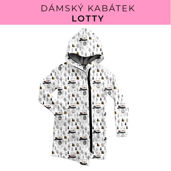 DÁMSKÝ střih - Kabátek Lotty