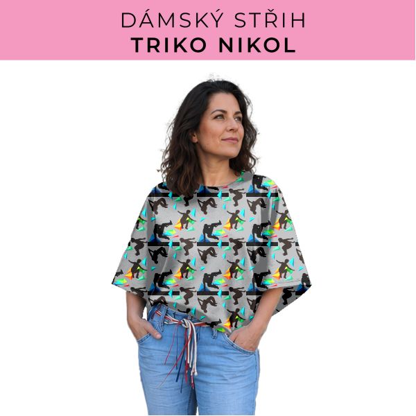 Dámský střih -  triko Nikol