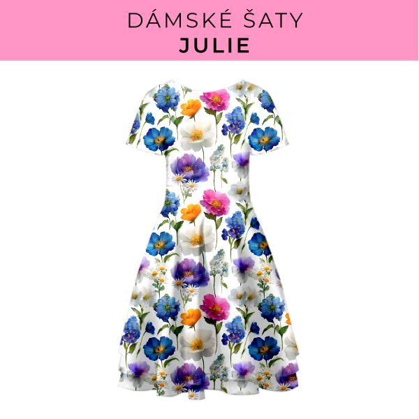 DÁMSKÝ střih - šaty julie