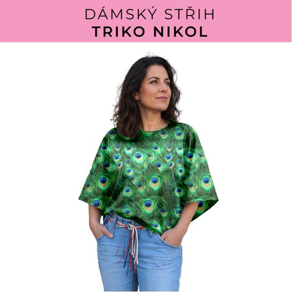 Dámský střih -  triko Nikol