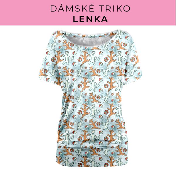DÁMSKÝ střih - Triko Lenka