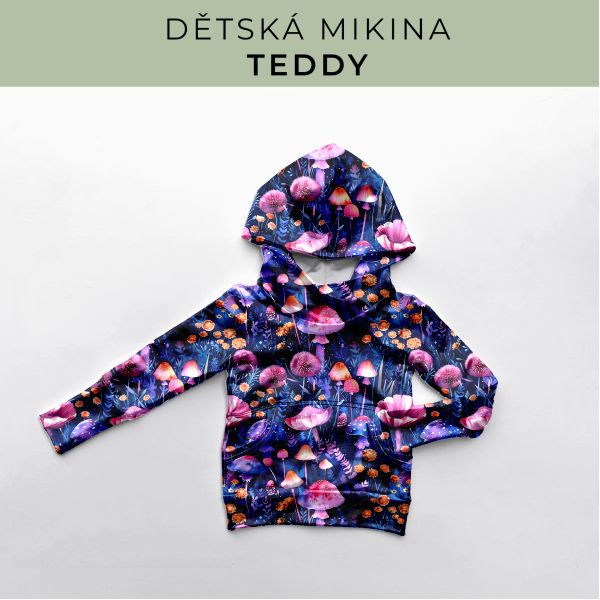 DĚTSKÝ střih - Mikina Teddy