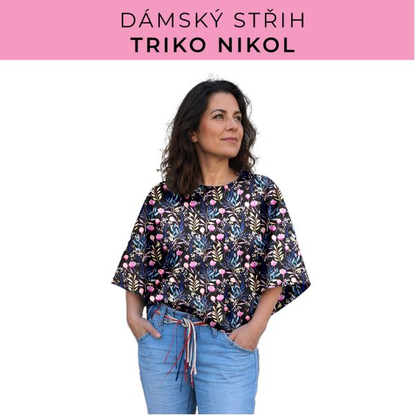 Dámský střih -  triko Nikol