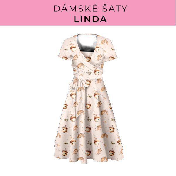DÁMSKÝ střih - šaty Linda