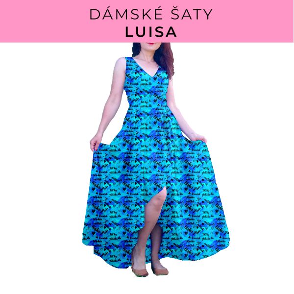 DÁMSKÝ střih - šaty Luisa
