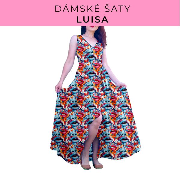 DÁMSKÝ střih - šaty Luisa