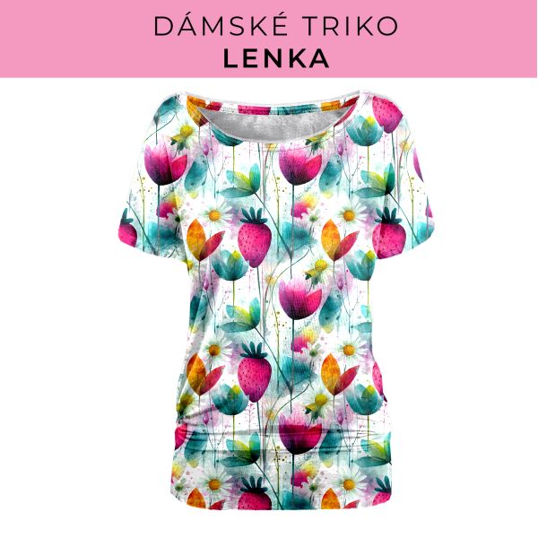 DÁMSKÝ střih - Triko Lenka