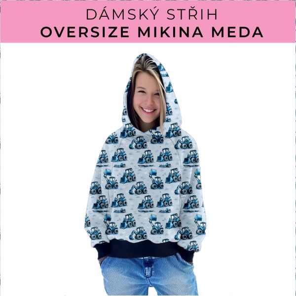 Dámský střih - mikina Meda